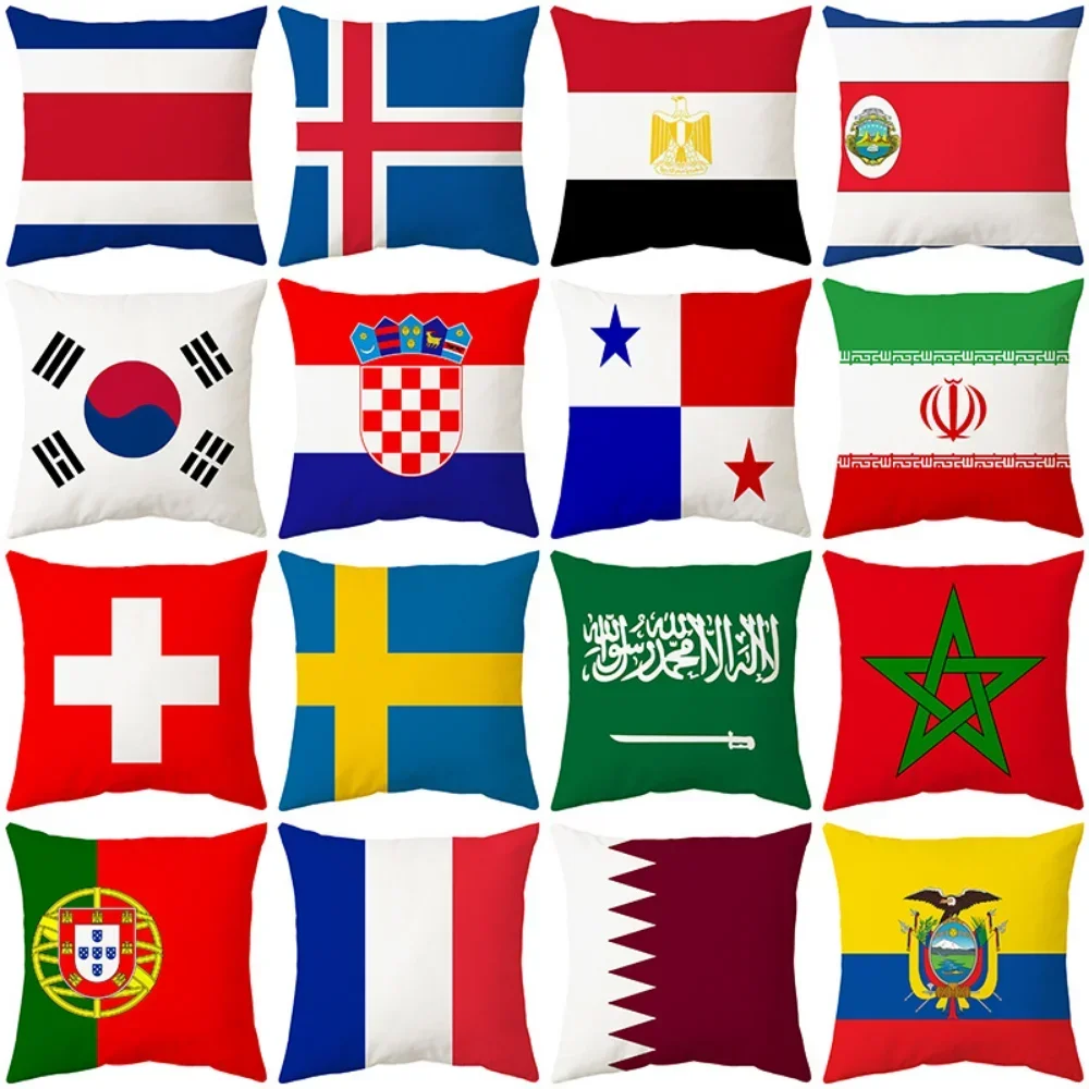 غطاء وسادة بوليستر مع أعلام وط - مراجعة Phone Cases Qatar وسعره