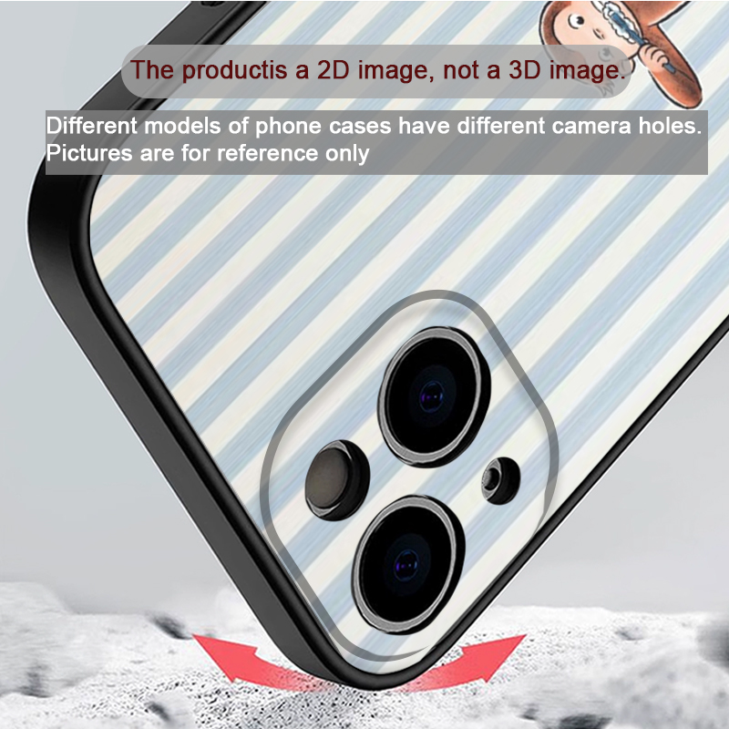 غطاء هاتف كرتوني مخطط على شكل  - مراجعة Phone Cases Xs Max وسعره